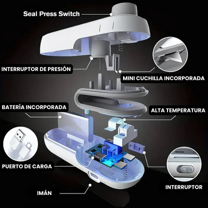 SealRevo - Mini Sellador al Vacío Portátil